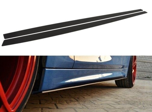 Maxton Design Maxton Design RACING SIDE SKIRTS DIFFUSERS for BMW 4 F32 M-PACK
