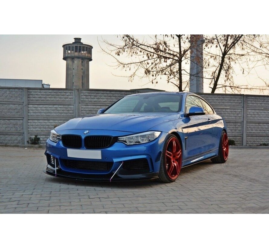Maxton Design RACING SIDE SKIRTS DIFFUSERS for BMW 4 F32 M-PACK