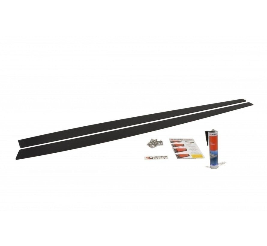 Maxton Design RACING SIDE SKIRTS DIFFUSERS for BMW 4 F32 M-PACK