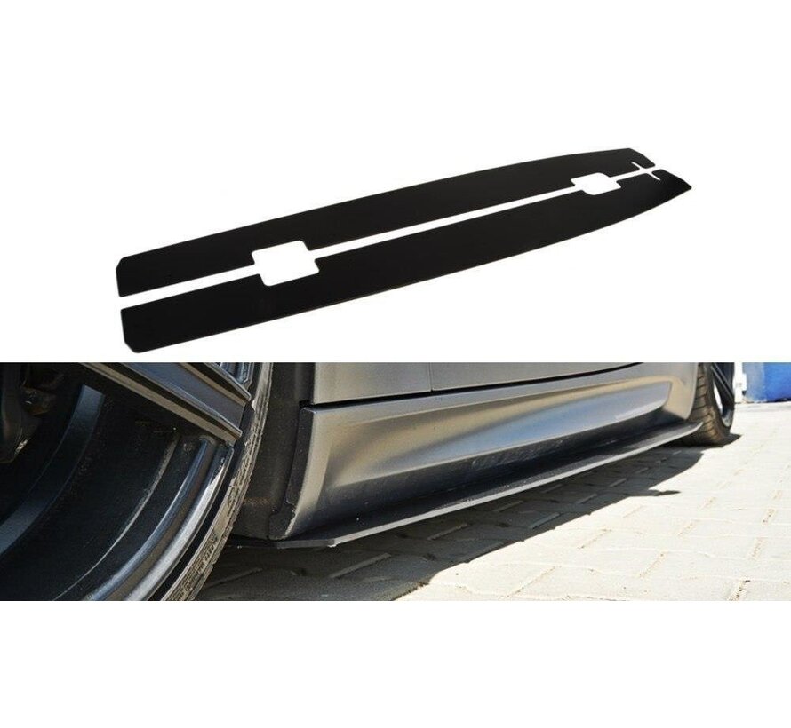 Maxton Design RACING SIDE SKIRTS DIFFUSERS BMW M3 E92 / E93 (PREFACE MODEL)