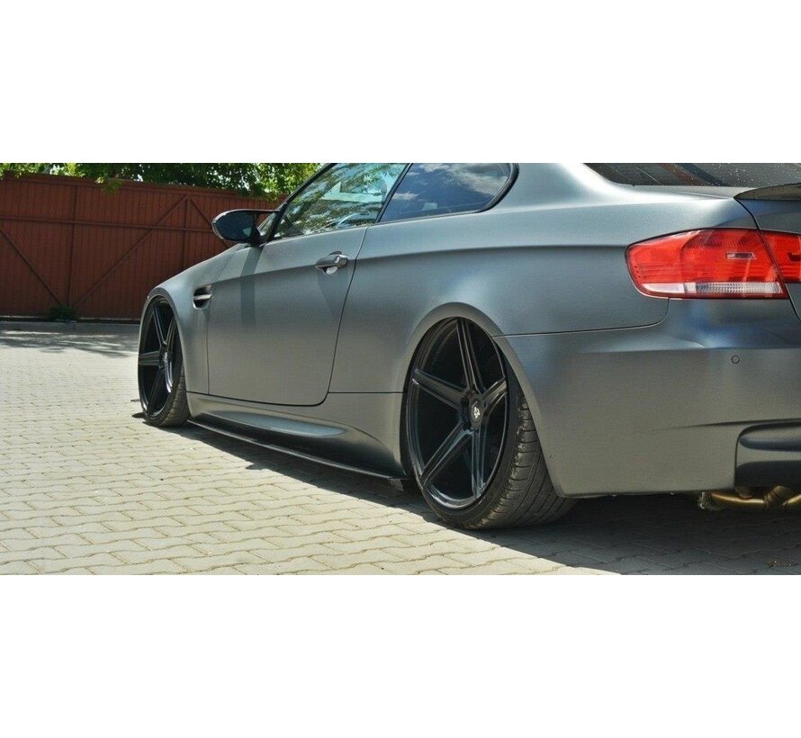 Maxton Design RACING SIDE SKIRTS DIFFUSERS BMW M3 E92 / E93 (PREFACE MODEL)