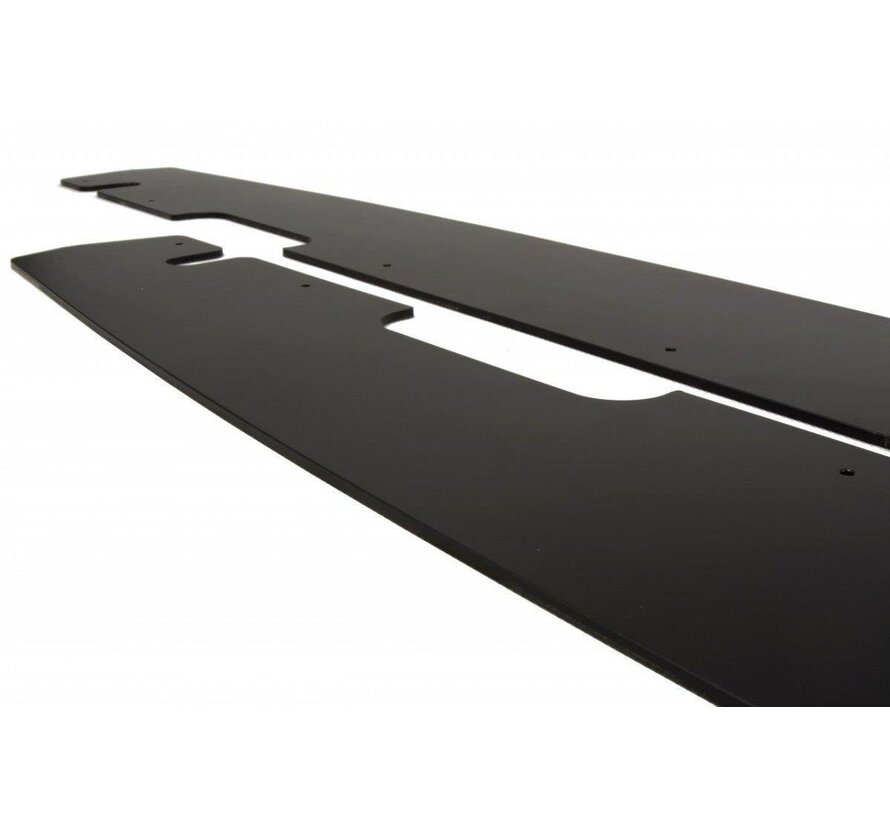 Maxton Design RACING SIDE SKIRTS DIFFUSERS BMW M3 E92 / E93 (PREFACE MODEL)