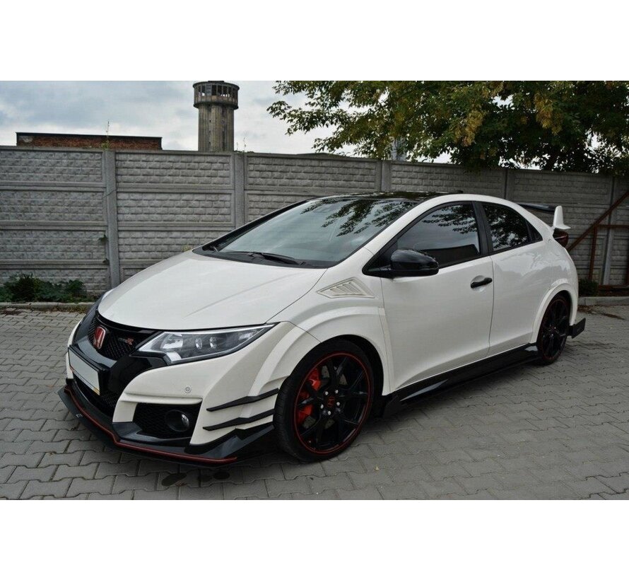 Maxton Design RACING SIDE SKIRTS DIFFUSERS HONDA CIVIC IX TYPE R