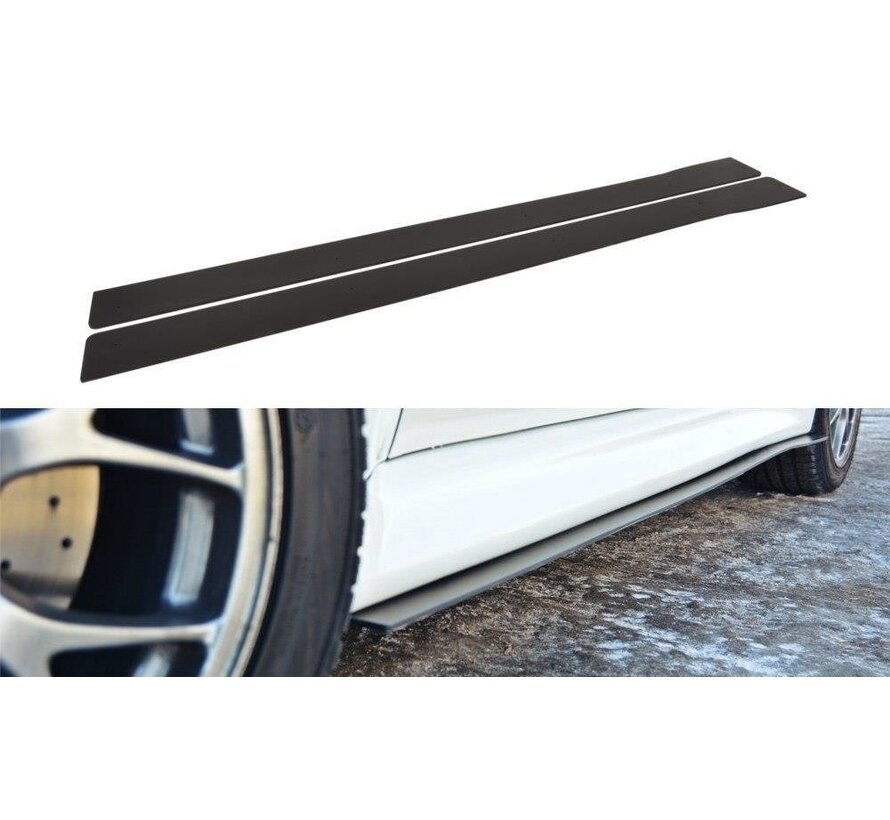 Maxton Design RACING SIDE SKIRTS DIFFUSERS Mitsubishi Lancer Evo X