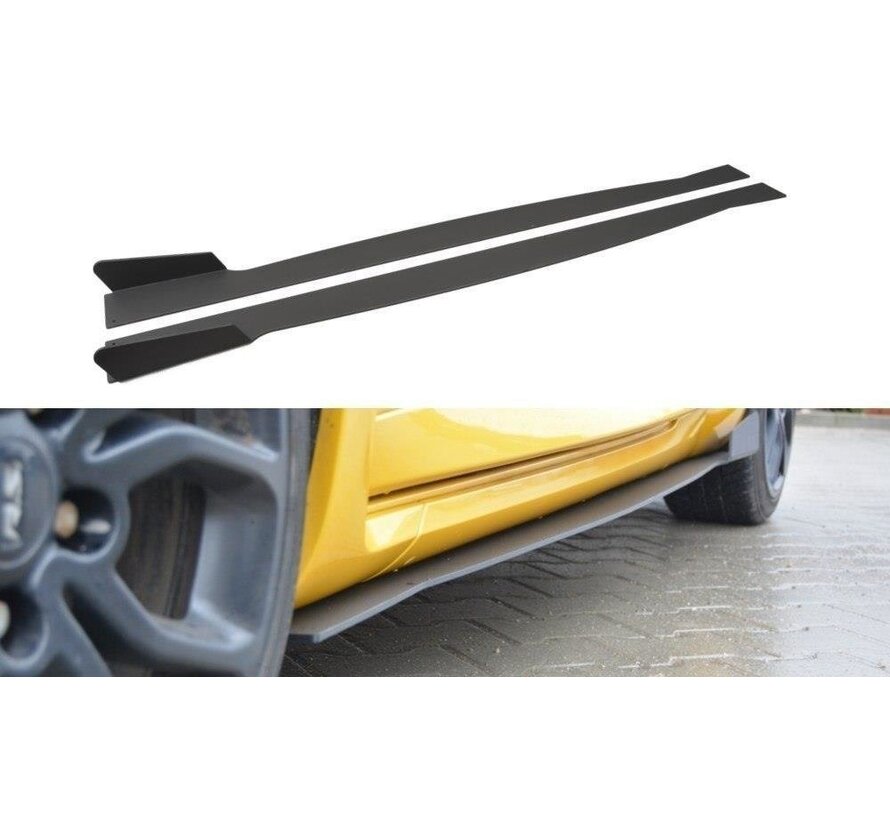 Maxton Design RACING SIDE SKIRTS DIFFUSERS RENAULT MEGANE MK3 RS