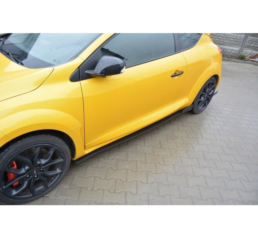 Maxton Design RACING SIDE SKIRTS DIFFUSERS RENAULT MEGANE MK3 RS