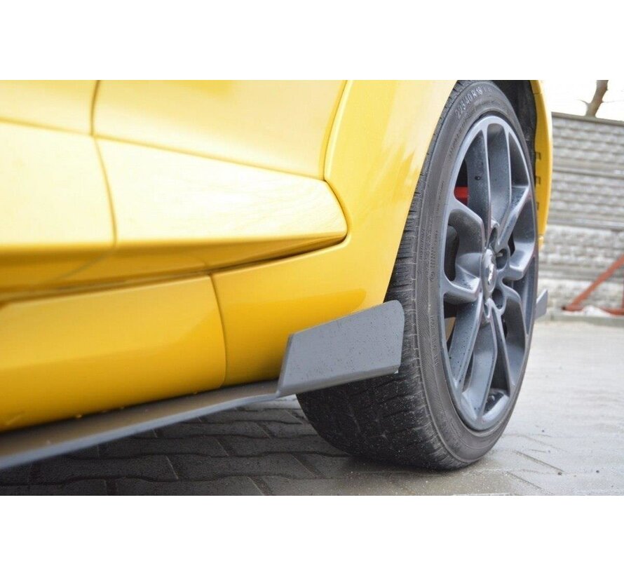 Maxton Design RACING SIDE SKIRTS DIFFUSERS RENAULT MEGANE MK3 RS