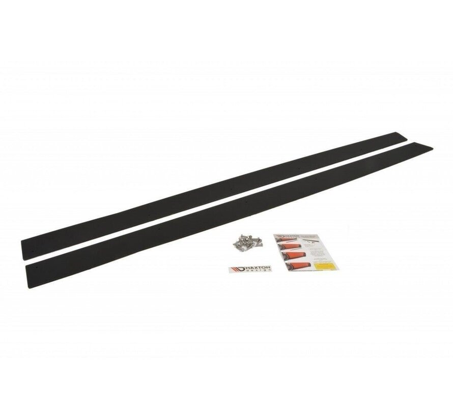Maxton Design RACING SIDE SKIRTS DIFFUSERS SEAT LEON III CUPRA / FR