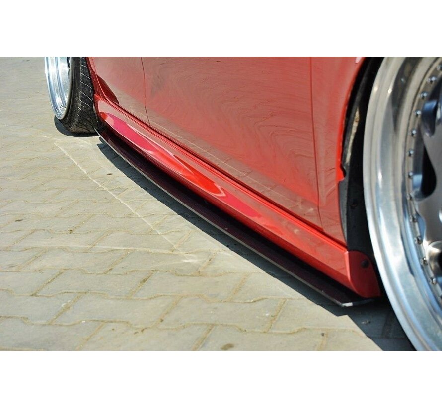 Maxton Design RACING SIDE SKIRTS DIFFUSERS VW GOLF VI GTI 35TH / R20