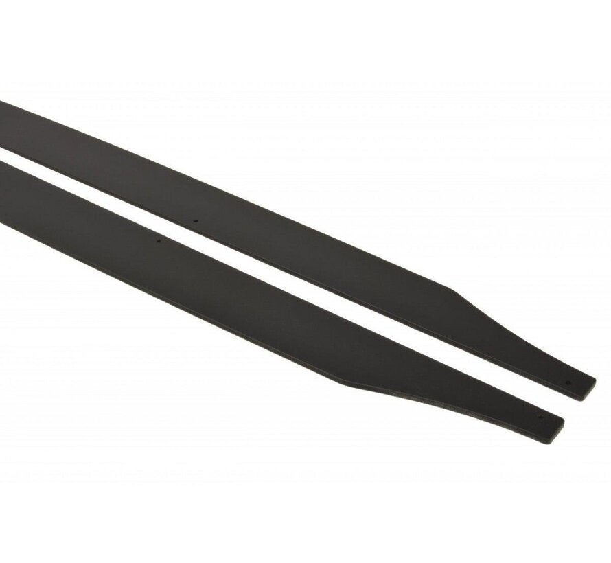 Maxton Design RACING SIDE SKIRTS DIFFUSERS VW PASSAT B6/B7 R-LINE