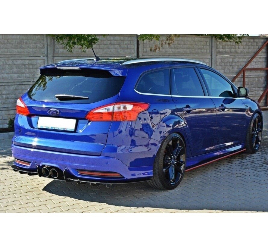 Maxton Design Rear Diffuser Ford Focus ST Mk3 Estate