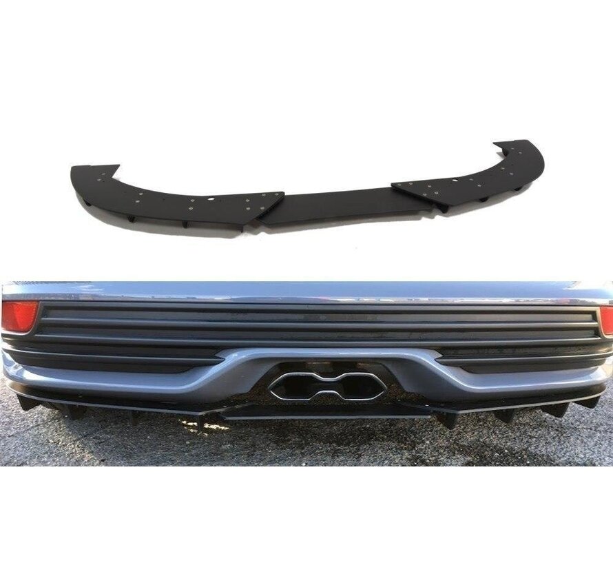 Maxton Design Rear Diffuser Ford Focus ST Mk3 FL