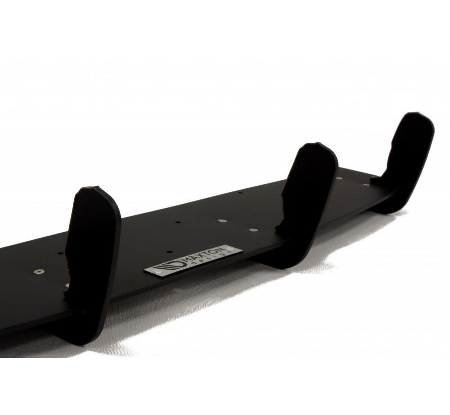 Maxton Design Rear Diffuser & Rear Side Splitters Audi A6 S-Line C7 (exhaust 1x2)