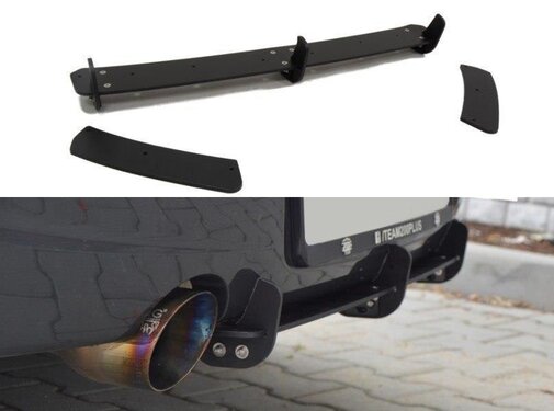 Maxton Design Maxton Design BMW 1 F20/F21 M-Power REAR DIFFUSER & REAR SIDE SPLITTERS (PREFACE)