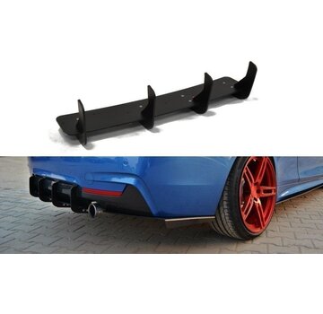Maxton Design Maxton Design REAR DIFFUSER & REAR SIDE SPLITTERS for BMW 4 F32 M-PACK