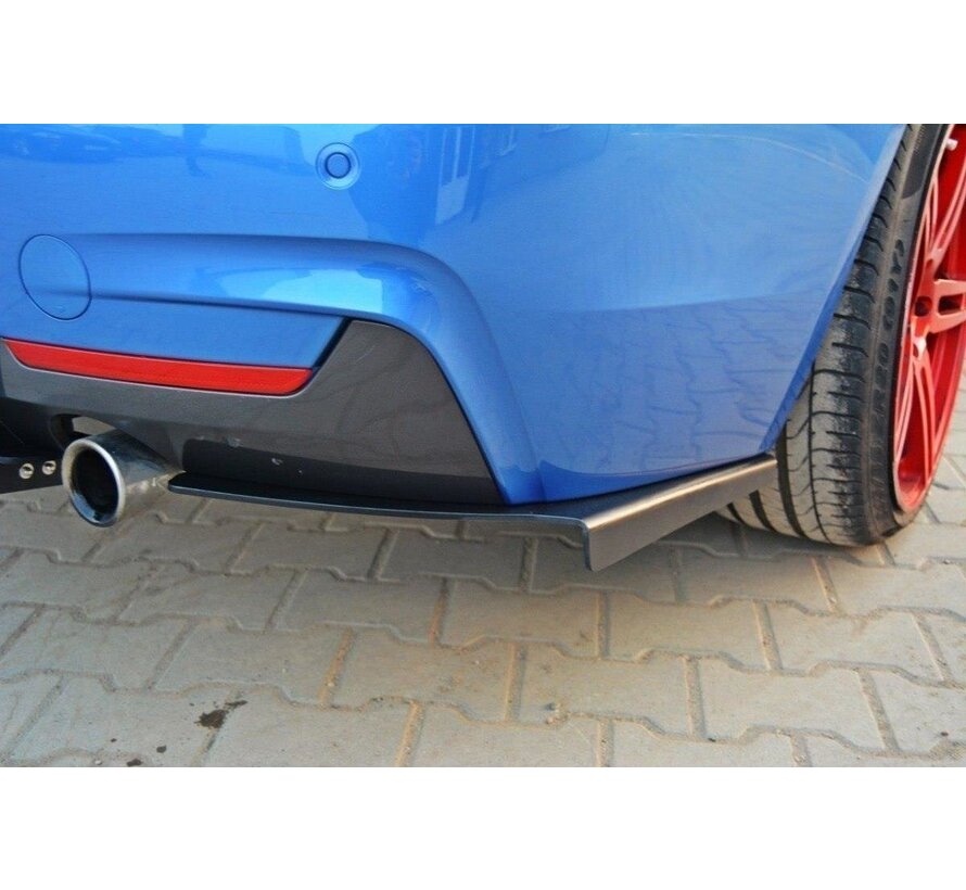 Maxton Design REAR DIFFUSER & REAR SIDE SPLITTERS for BMW 4 F32 M-PACK
