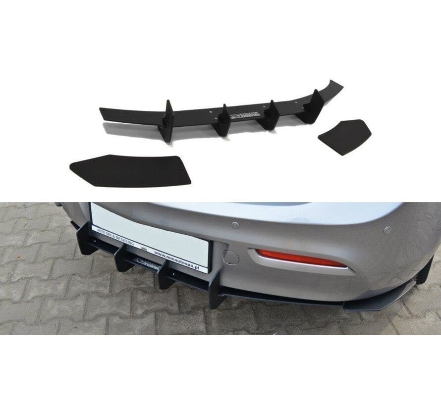 Maxton Design MAZDA 3 MK2 SPORT (PREFACE) REAR DIFFUSER & REAR SIDE SPLITTERS