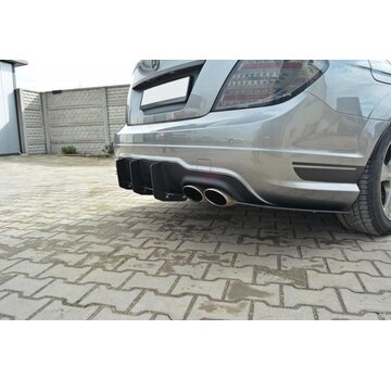 Maxton Design Maxton Design Mercedes C W204 AMG-Line (Facelift) REAR DIFFUSER & REAR SIDE SPLITTERS