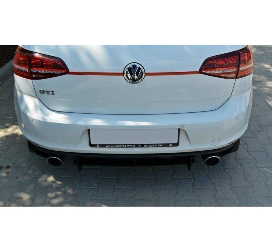 Maxton Design VW GOLF MK7 GTI REAR DIFFUSER & REAR SIDE SPLITTERS