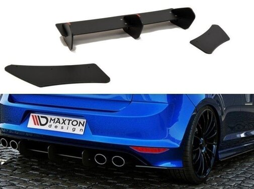Maxton Design Maxton Design VW GOLF 7 R Hatchback REAR DIFFUSER & REAR SIDE SPLITTERS