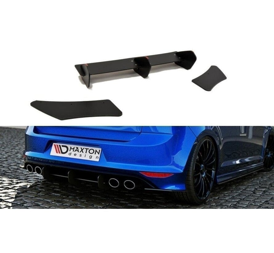 Maxton Design VW GOLF 7 R Hatchback REAR DIFFUSER & REAR SIDE SPLITTERS