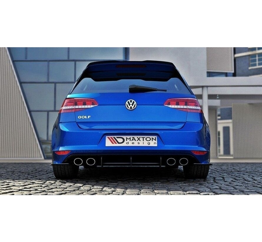 Maxton Design VW GOLF 7 R Hatchback REAR DIFFUSER & REAR SIDE SPLITTERS