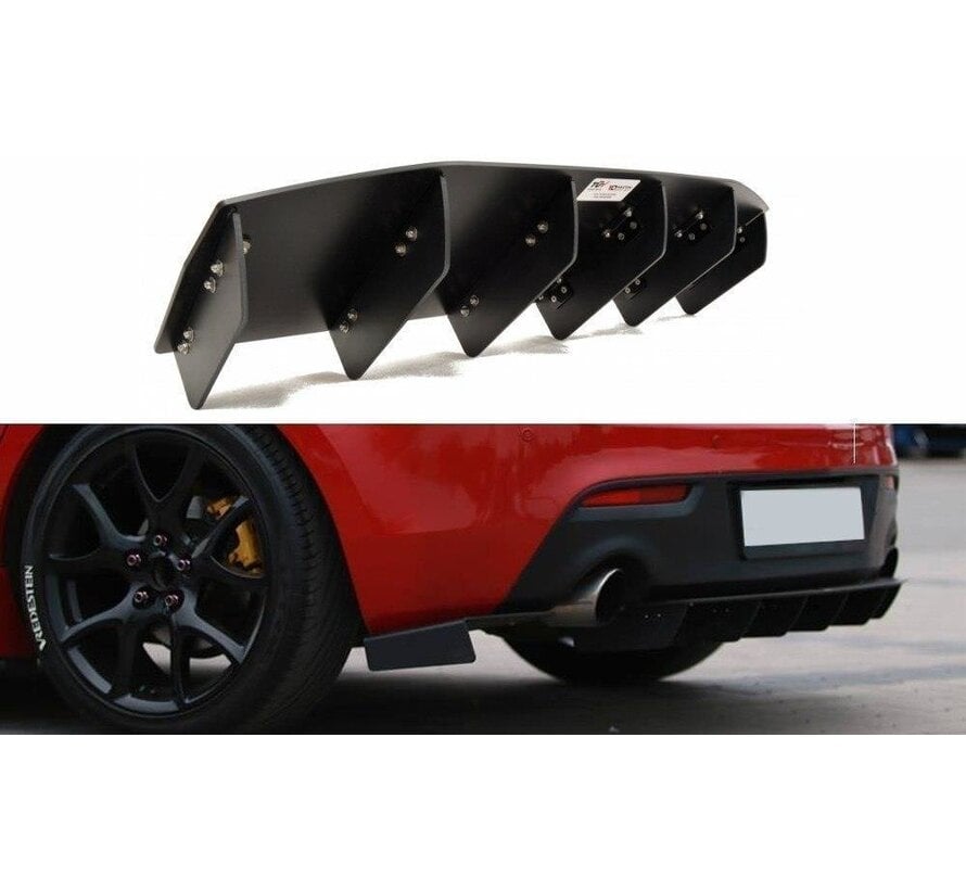 Maxton Design REAR DIFFUSER MAZDA 3 MK2 MPS