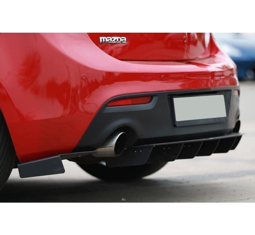 Maxton Design REAR DIFFUSER MAZDA 3 MK2 MPS