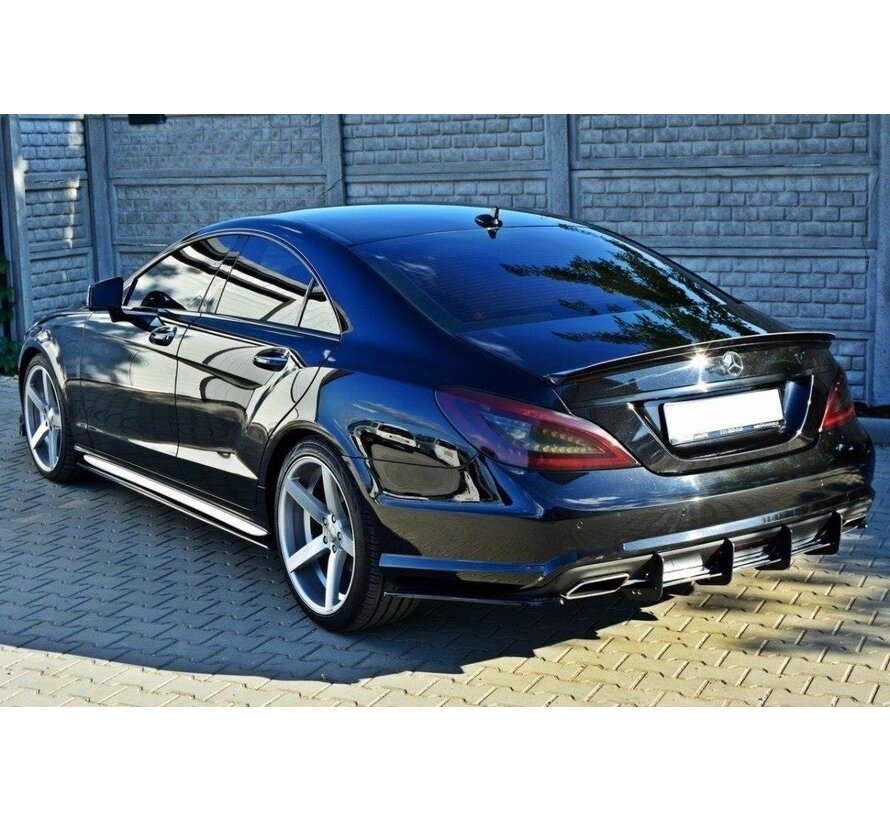 Maxton Design REAR DIFFUSER MERCEDES CLS C218 AMG LINE