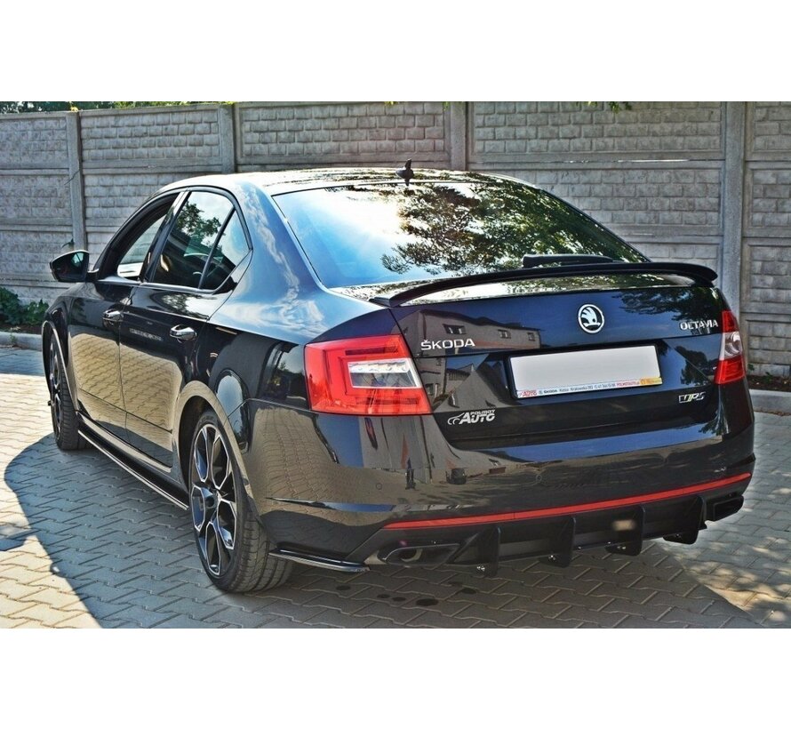 Maxton Design Rear Diffuser Skoda Octavia RS Mk3 / Mk3 FL Hatchback / Estate