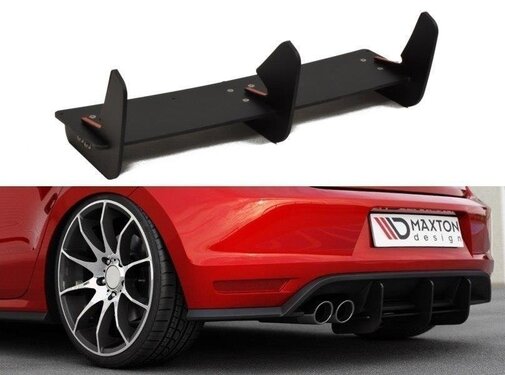 Maxton Design Maxton Design REAR DIFFUSER VW POLO MK5 GTI FACELIFT
