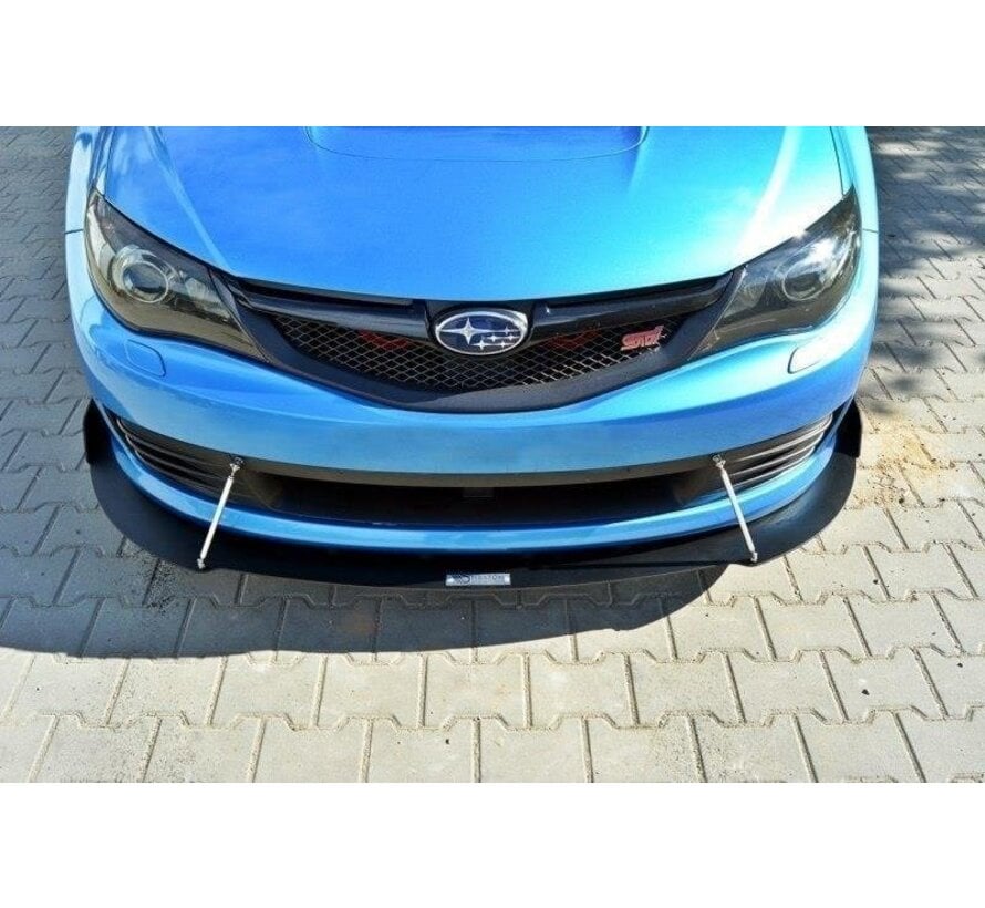 Maxton Design FRONT RACING SPLITTER Subaru Impreza WRX STI 2009-2011