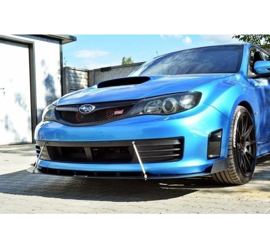 Maxton Design FRONT RACING SPLITTER Subaru Impreza WRX STI 2009-2011