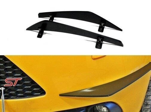 Maxton Design Maxton Design Canards (Front Bumper Wings) Ford Focus ST Mk3