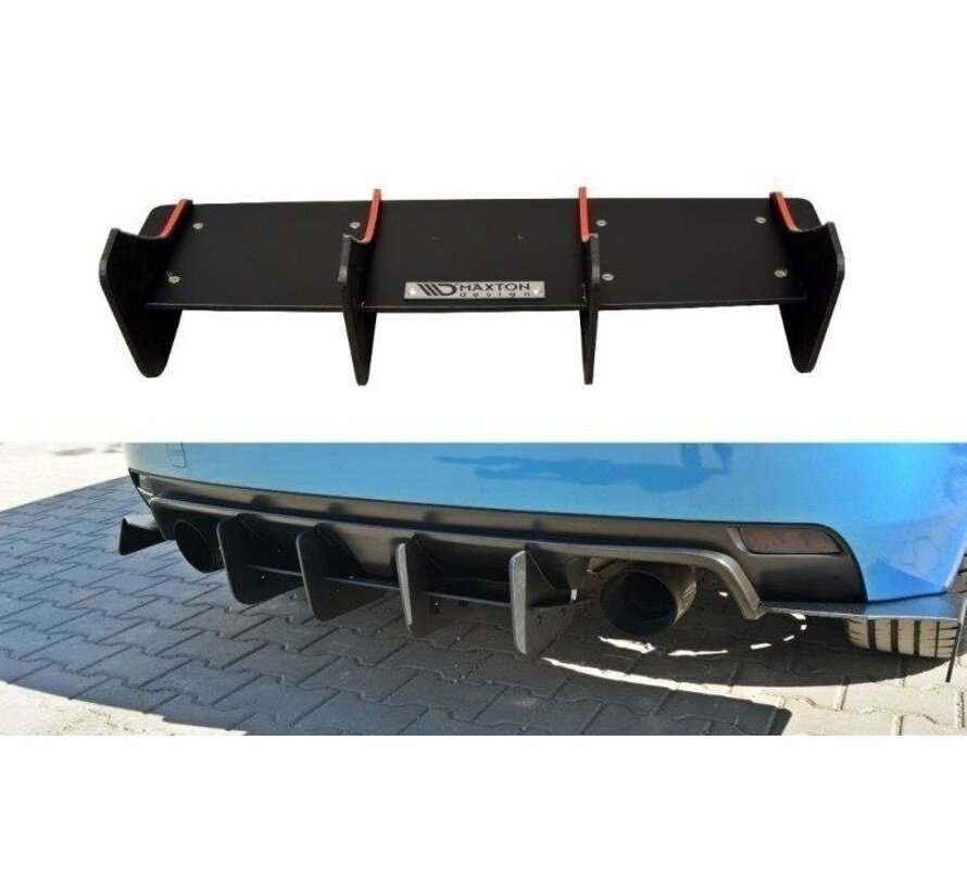 Maxton Design REAR DIFFUSER Subaru Impreza WRX STI 2009-2011