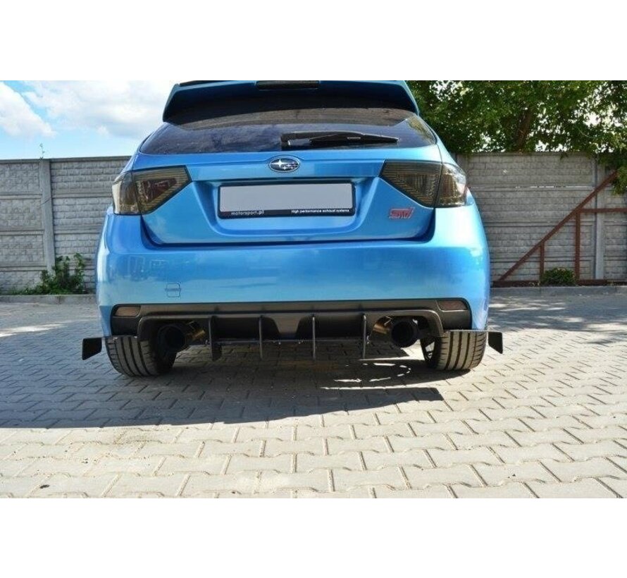Maxton Design REAR DIFFUSER Subaru Impreza WRX STI 2009-2011