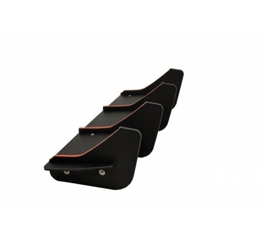 Maxton Design REAR DIFFUSER Subaru Impreza WRX STI 2009-2011