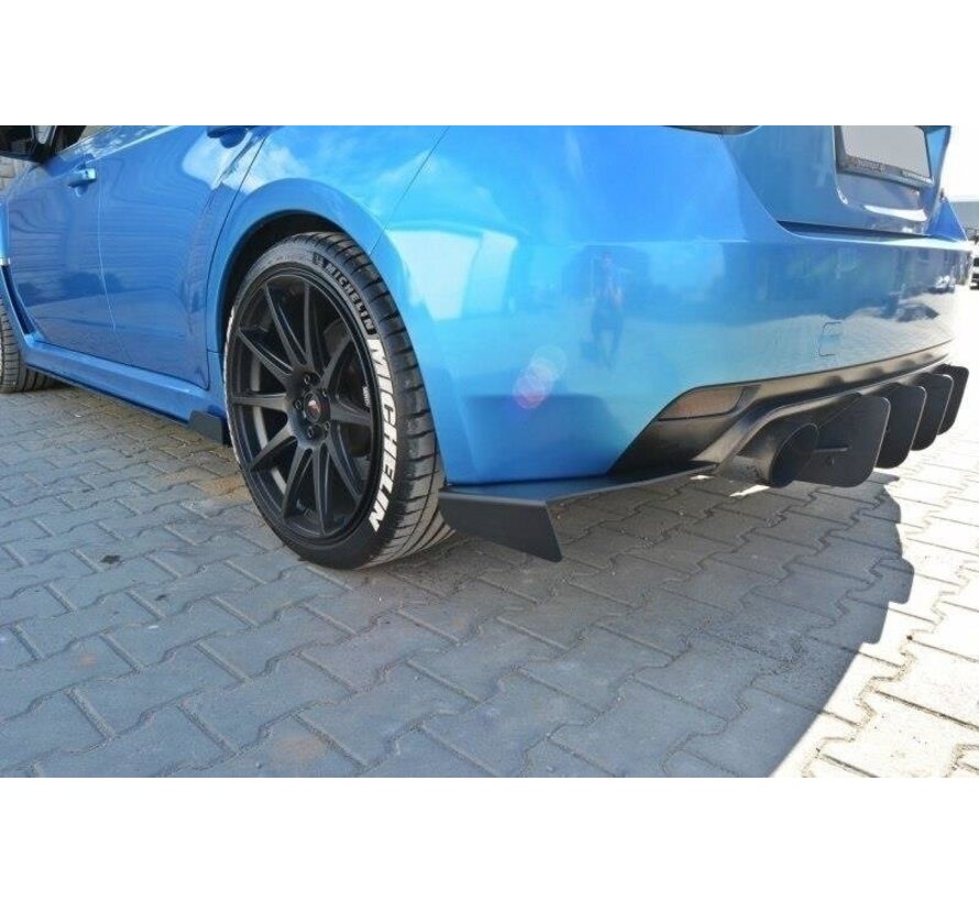 Maxton Design REAR SIDE SPLITTERS Subaru Impreza WRX STI 2009-2011