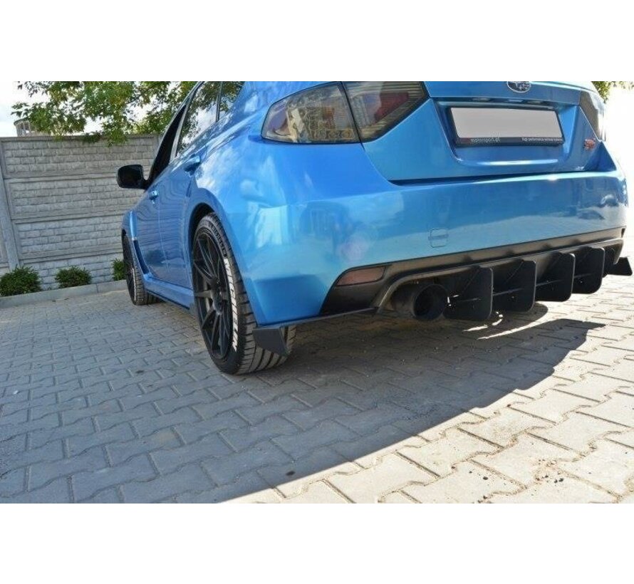 Maxton Design REAR SIDE SPLITTERS Subaru Impreza WRX STI 2009-2011