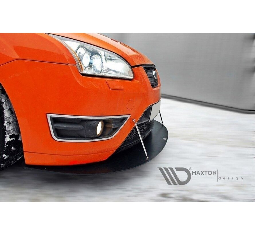 Maxton Design Racing Front Splitter Ford Focus ST Mk2