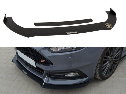 Maxton Design Maxton Design Racing Front Splitter V.2 Ford Focus ST Mk3 FL