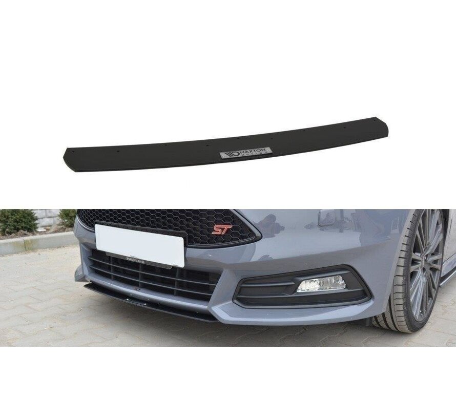 Maxton Design Racing Front Splitter V.3 Ford Focus ST Mk3 FL