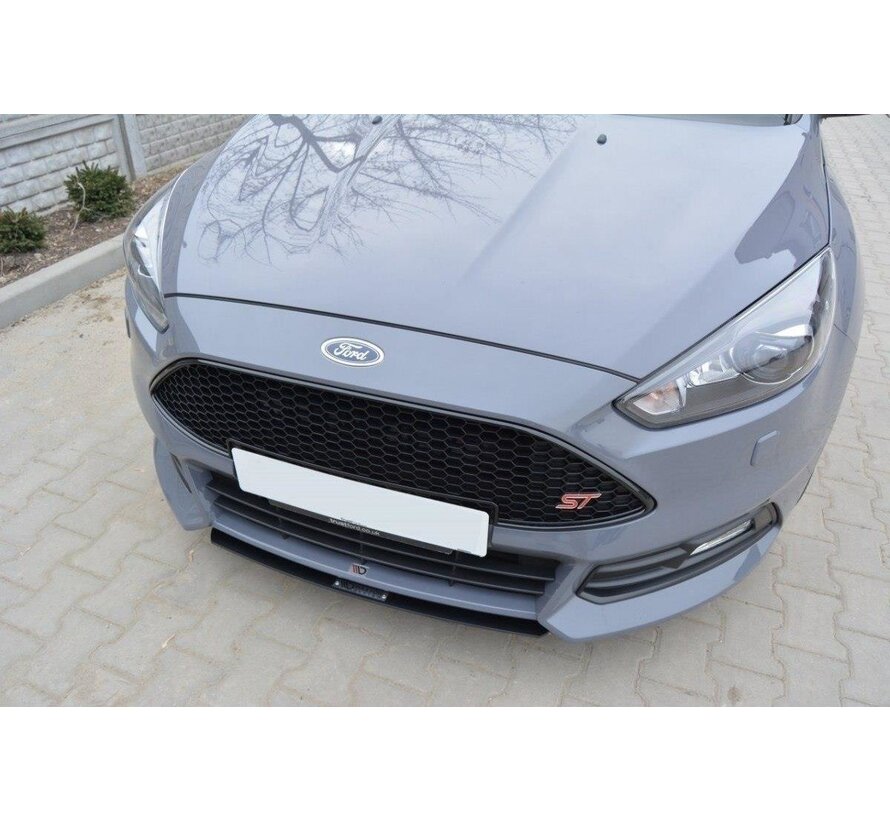 Maxton Design Racing Front Splitter V.3 Ford Focus ST Mk3 FL