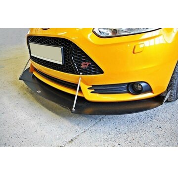 Maxton Design Maxton Design Racing Front Splitter V.2 Ford Focus ST Mk3