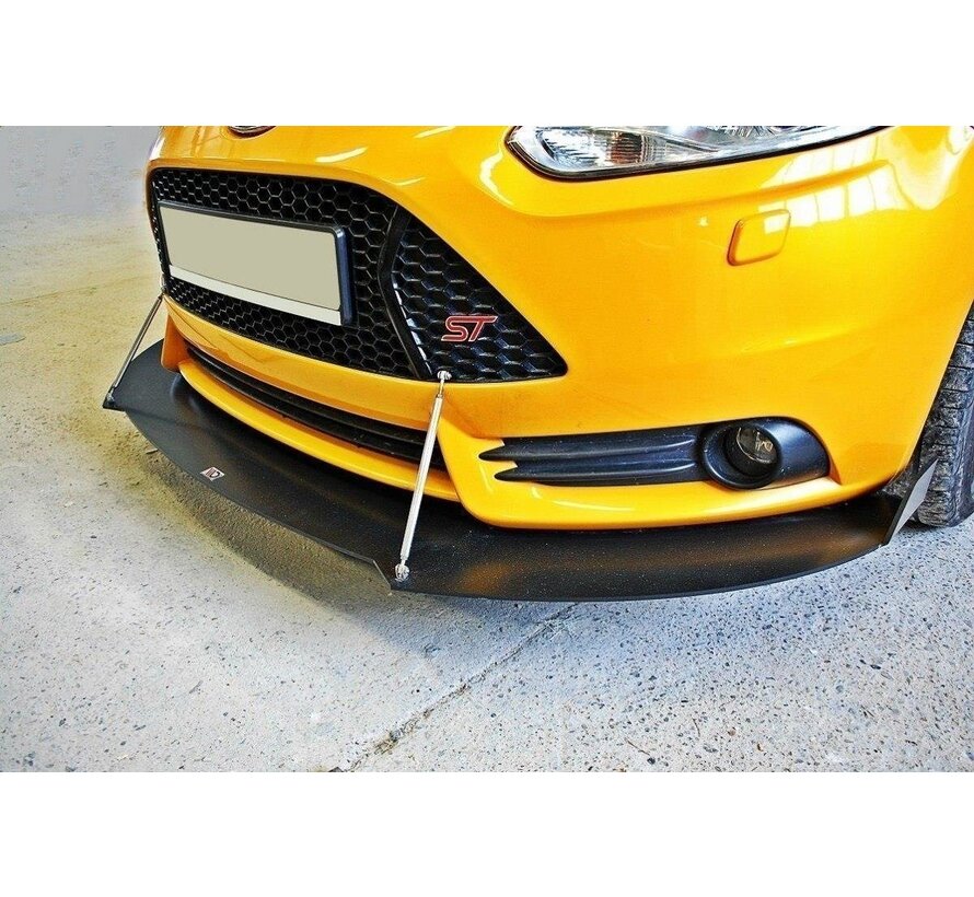 Maxton Design Racing Front Splitter V.2 Ford Focus ST Mk3