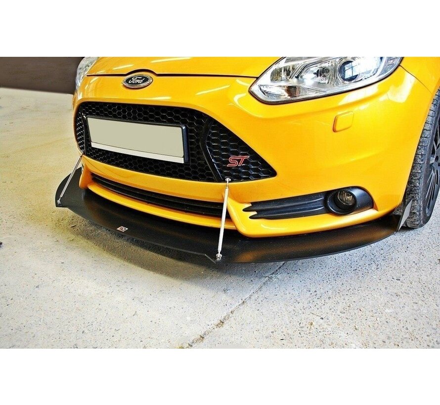 Maxton Design Racing Front Splitter V.2 Ford Focus ST Mk3