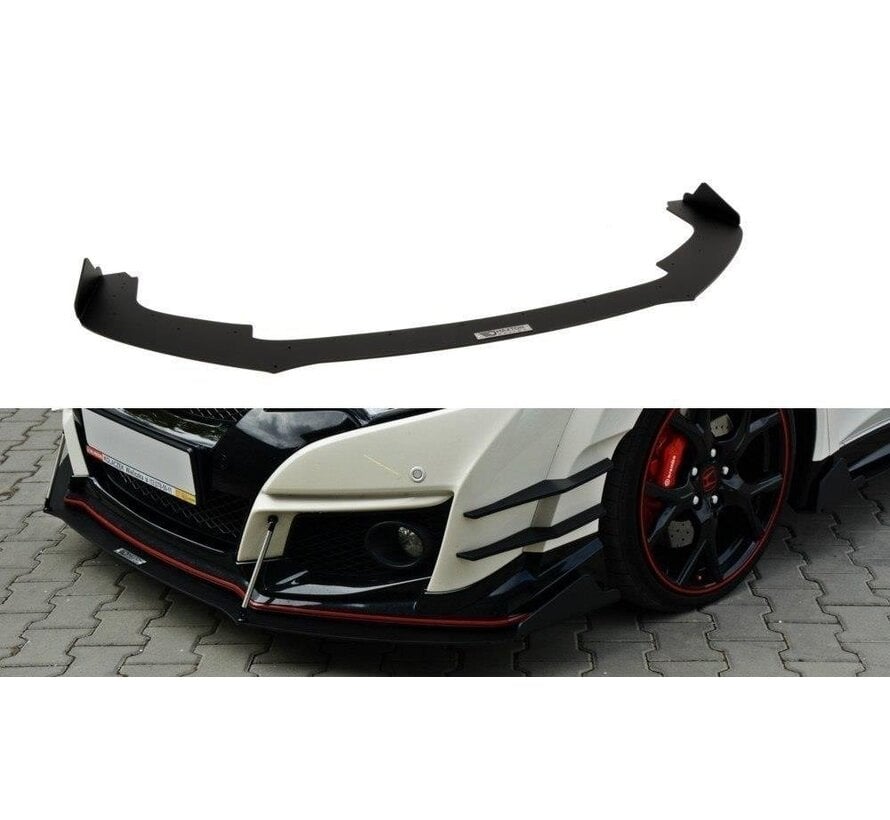 Maxton Design FRONT RACING SPLITTER v.2 HONDA CIVIC IX TYPE R