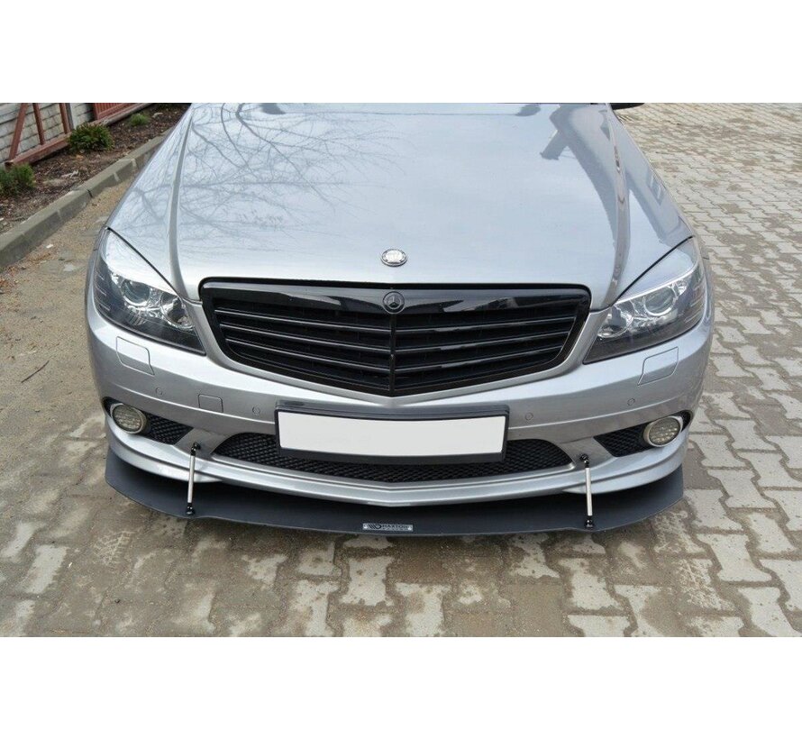 Maxton Design FRONT RACING SPLITTER Mercedes C W204 AMG-Line (PREFACE)