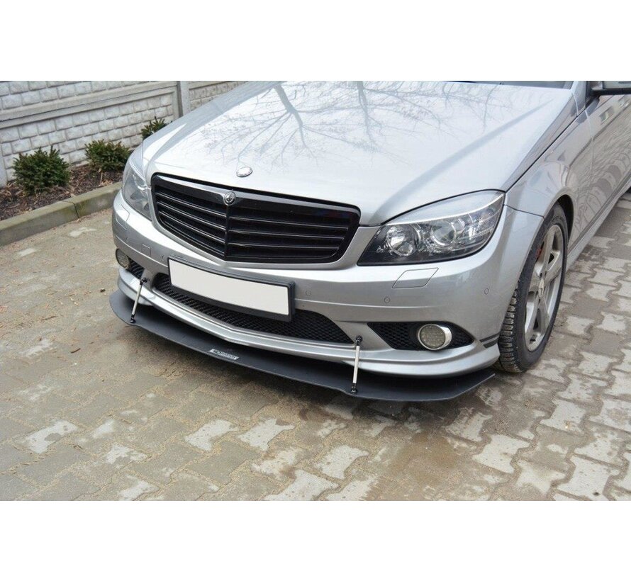 Maxton Design FRONT RACING SPLITTER Mercedes C W204 AMG-Line (PREFACE)