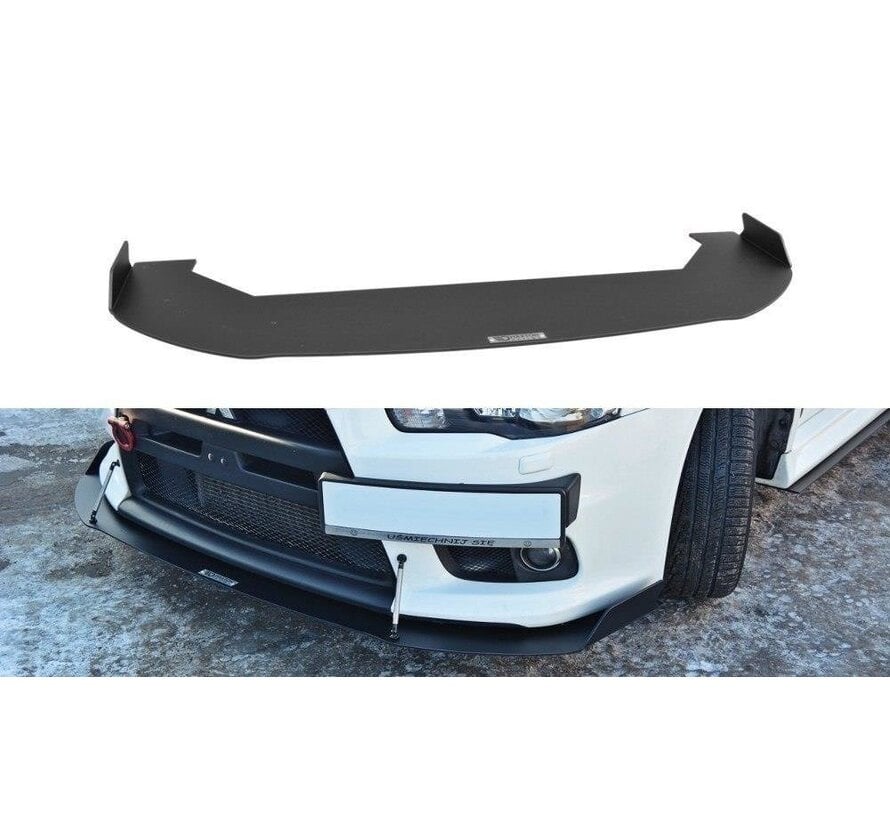 Maxton Design FRONT RACING SPLITTER V.1 Mitsubishi Lancer Evo X